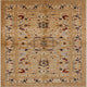 Ahgly Company Indoor Square Mid-Century Modern Area Rugs, 4' Square
