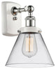 Innovations 916-1W-WPC-G42-LED 1-Light Sconce, White, Polished Chrome