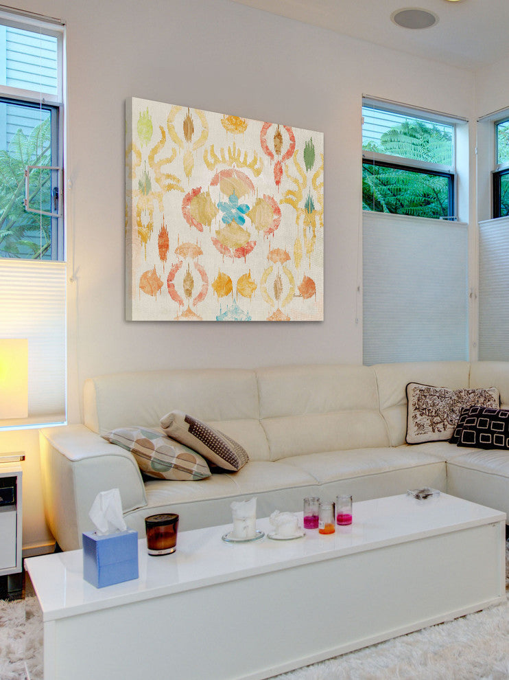 "Baroque" Painting Print on Canvas by Evelia