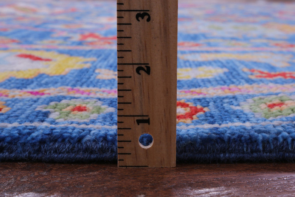 9' 0" X 12' 1" Turkish Oushak Hand Knotted Wool Rug - Q15695