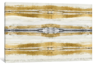 "Eminent In Gold I" by Ellie Roberts, Canvas Print, 40"x26"