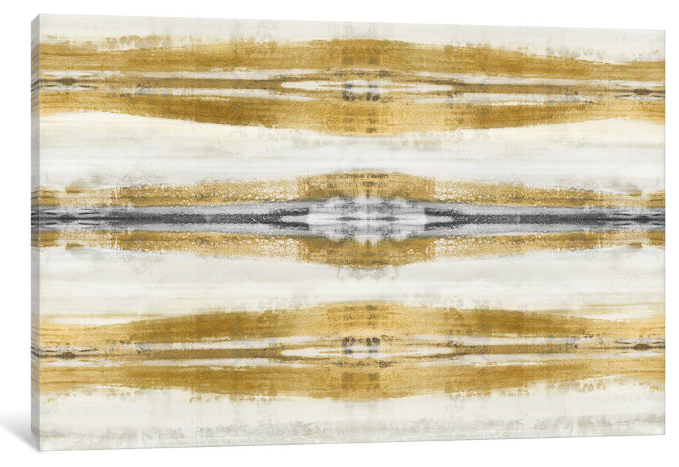 "Eminent In Gold I" by Ellie Roberts, Canvas Print, 40"x26"