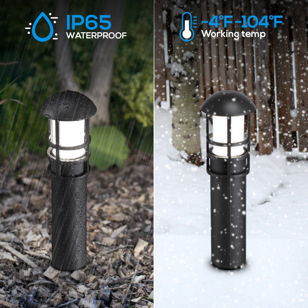 3W LED Landscape Light, Waterproof, 12V Low Voltage, 5000K Daylight, 6pack