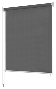 vidaXL Outdoor Roller Blind 39.4"x90.6" Anthracite