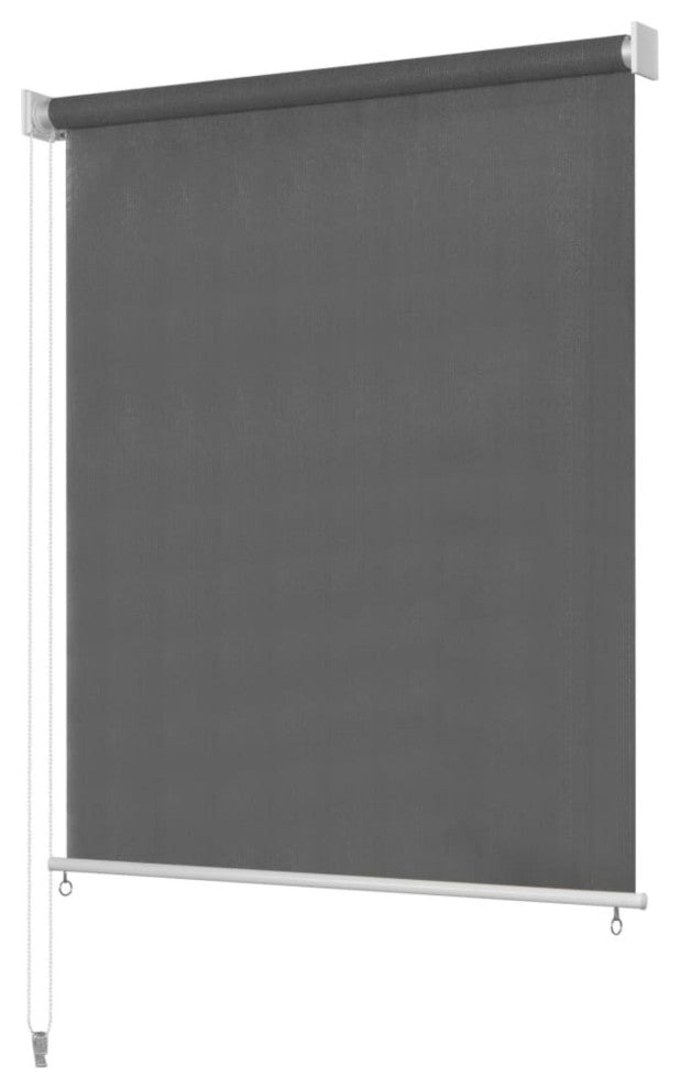 vidaXL Outdoor Roller Blind 39.4"x90.6" Anthracite