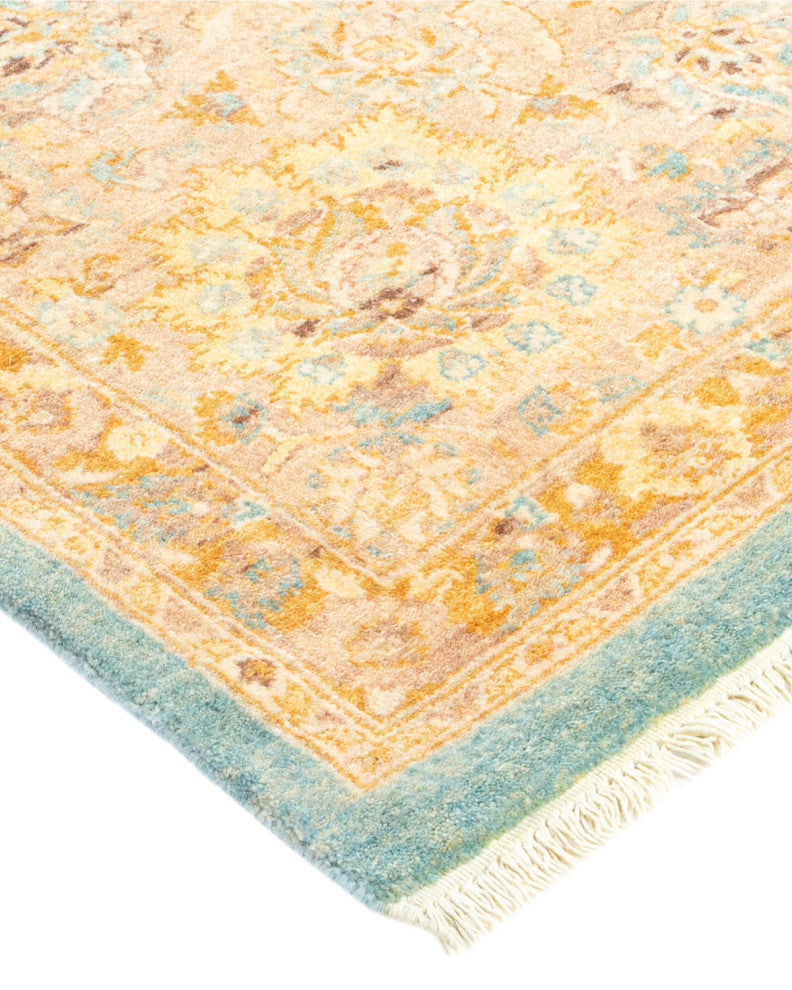 Mogul, One-of-a-Kind Hand-Knotted Area Rug Light Blue, 8'3"x9'3"