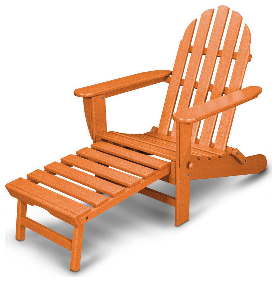 Ivy Terrace Classics Ultimate Adirondack Chair, Tangerine