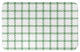 Green Plaid 34x21 Bath Mat
