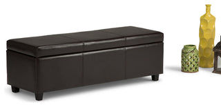 Avalon Storage Ottoman Bench