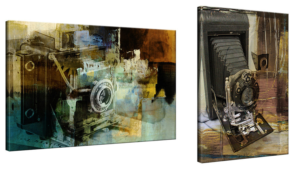 People, Places, Things XII Canvas Wall Art 2-Piece Set