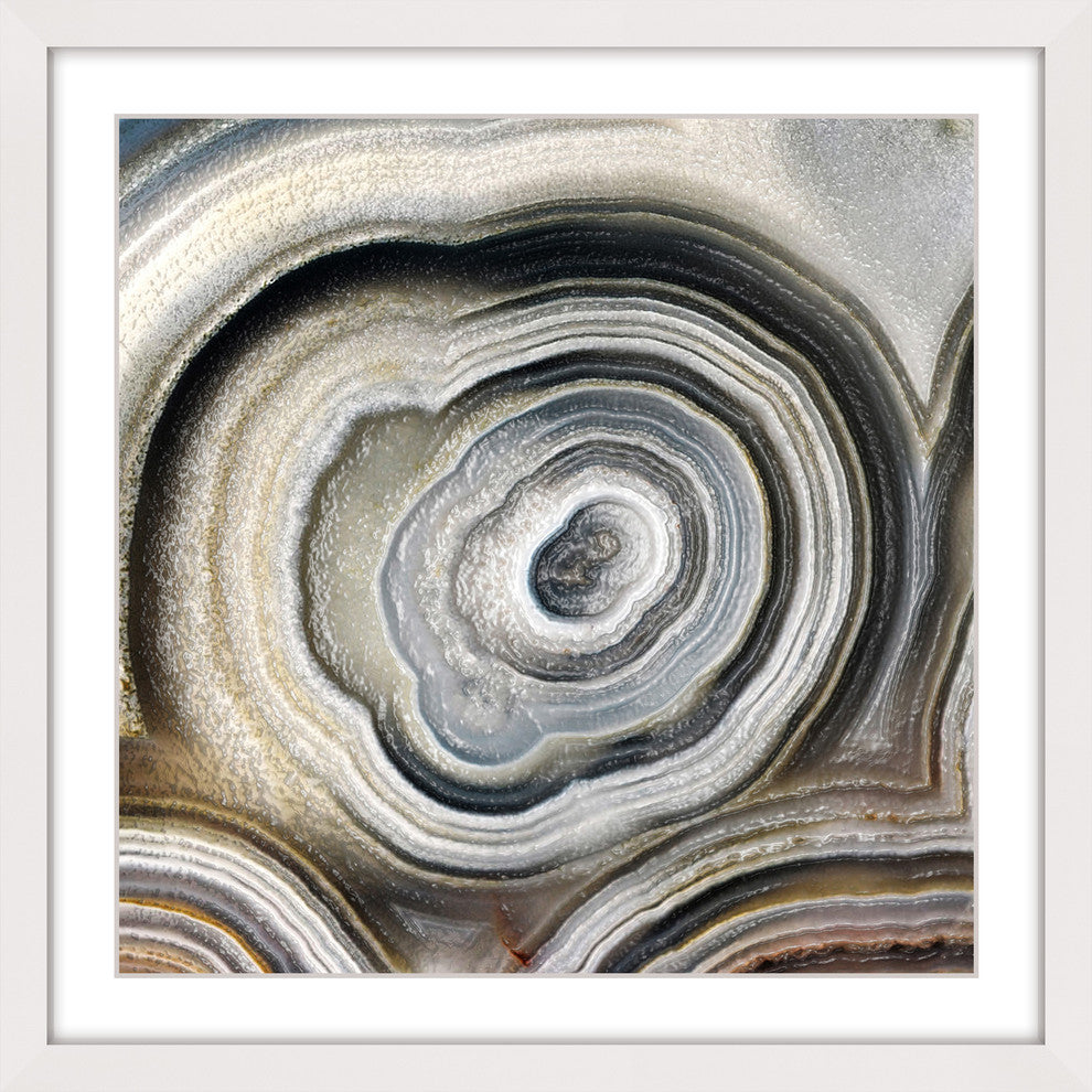 "The Eye of the Geode" Framed Art Print