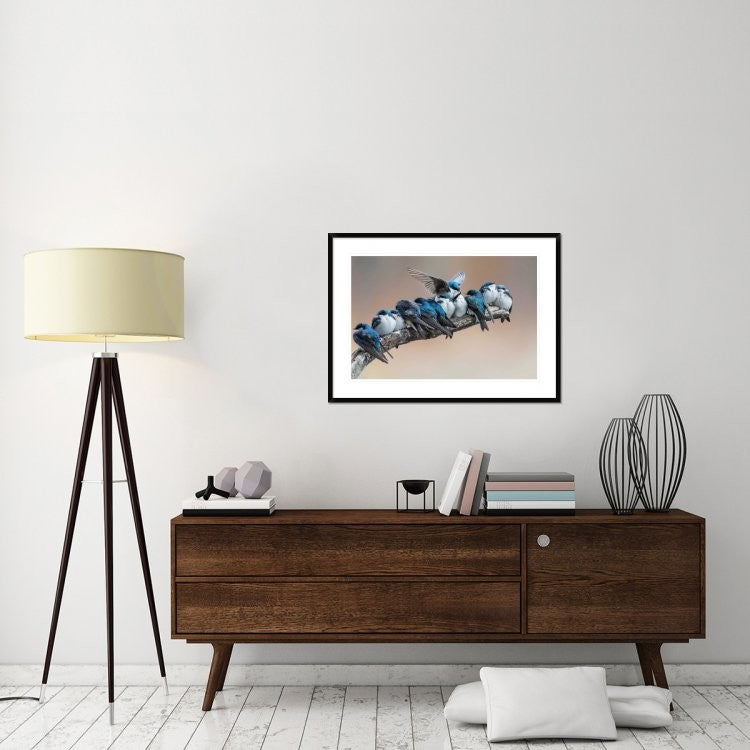 "No Room? No Problem. I Will Make Myself Some Room."  by Cheng Chang, 38x28"