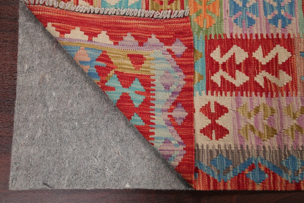 Kilim Turkish Flat-Woven Oriental Traditional Southwestern Area Rug, 8'2"X5'9"