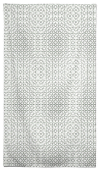 Delicate Tile Pattern Green 58x102 Tablecloth