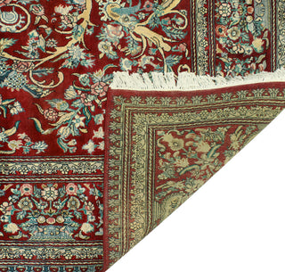 Pak-Persian Corliss Red/Light Gold Rug, 8'0x9'7