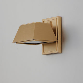 Maxim 52129 Mansard 6" Tall LED Outdoor Wall Sconce - Black