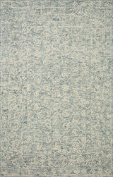 Loloi Cecelia Ocean / Ivory 2'-3" x 3'-9" Area Rug