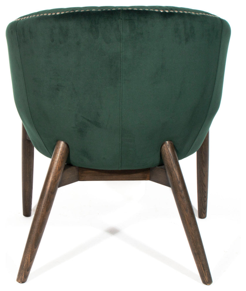 Nadia Club Chair, Green