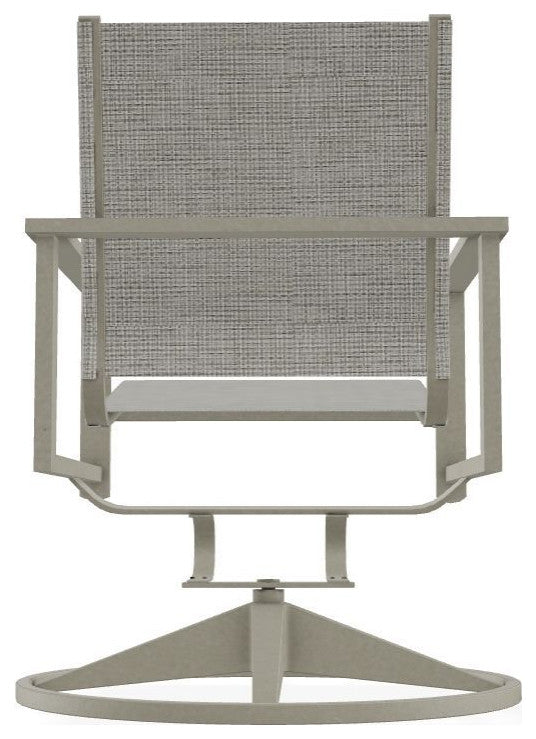 Tribeca Sling Outdoor Swivel Rocker, Burke/Storm