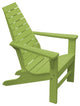 Poly New Hope Adirondack Chair, Tropical Lime