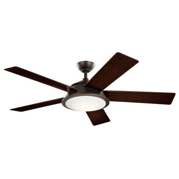 Kichler Lighting 310100OZ Verdi 56" Ceiling Fan With Light Kit