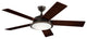 Kichler Lighting 310100OZ Verdi 56" Ceiling Fan With Light Kit