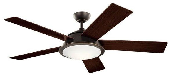Kichler Lighting 310100OZ Verdi 56" Ceiling Fan With Light Kit