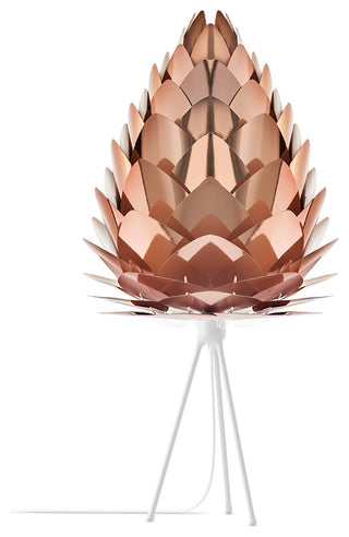 Conia 32" H Table Lamp, White/Copper