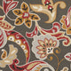 KAS Harbor 4213 Taupe Flora Area Rug, 5'x8'