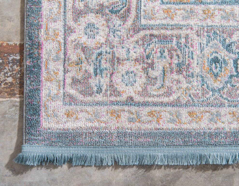 Unique Loom Gray Baracoa Prado 2' 2 x 3' 0 Area Rug