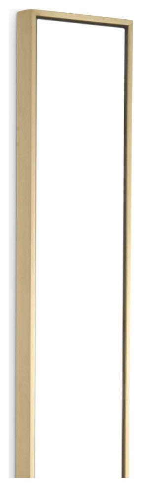 Elongated Brass Framed Mirror | Eichholtz Redondo
