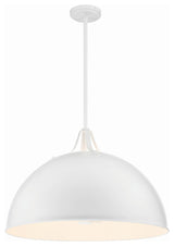 Soto 3-Light White Pendant