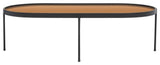 Safavieh Emmerick Mirrored Coffee Table, Rose Gold/Black