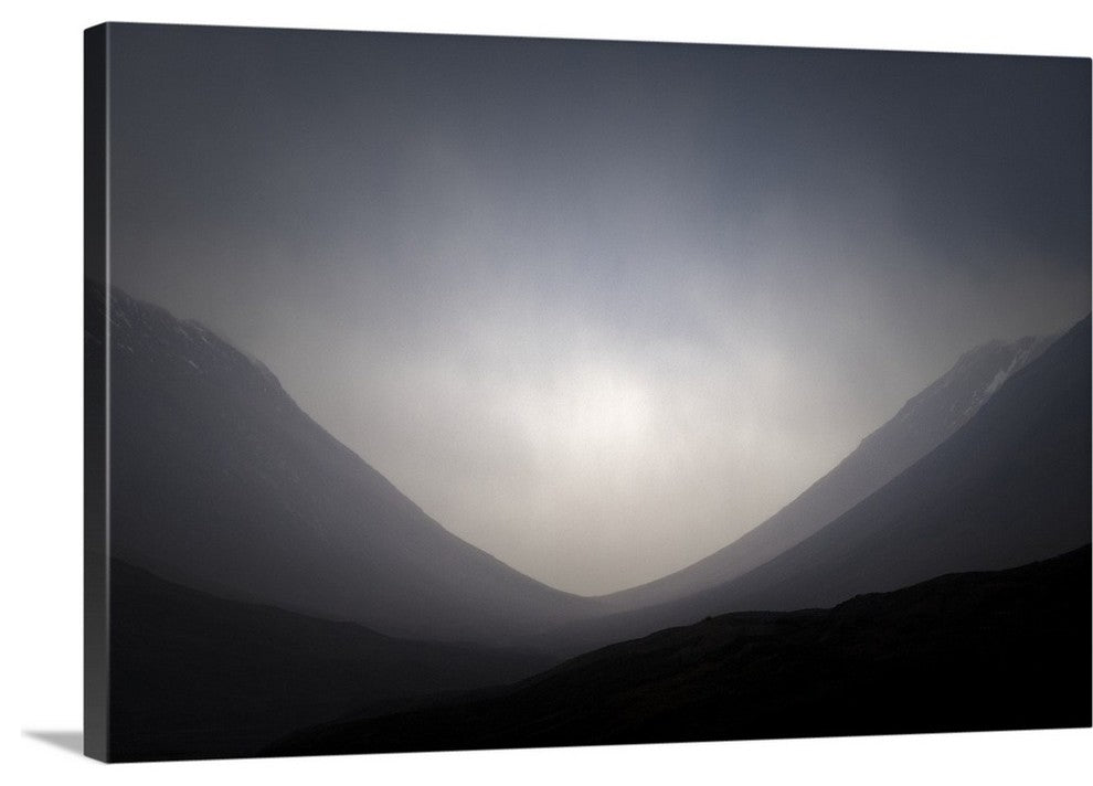 "Mountain Light" Wrapped Canvas Art Print, 24"x16"x1.5"