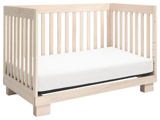 Modo 3-in-1 Convertible Crib With Toddler Bed Conversion Kit, Washed Natural