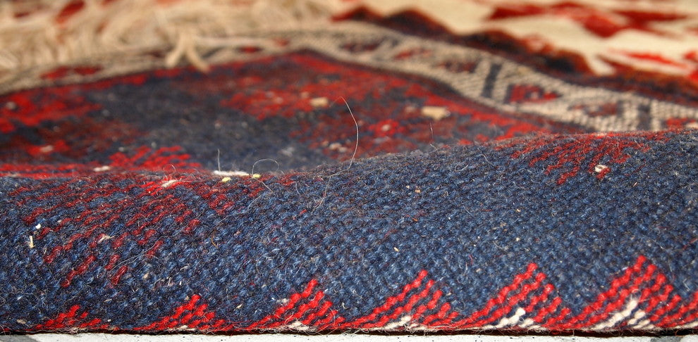 Consigned, Hand Made Vintage Turkish Anatolian Rug 2.8'x4.7', 1970