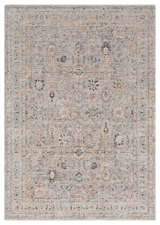 Manor Sarouk Machine Made Indoor Area Rug, 7'10", Charcoal