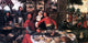 Pieter Aertsen Peasant's Feast, Gallery Wrapped Canvas Print, 15"x30"