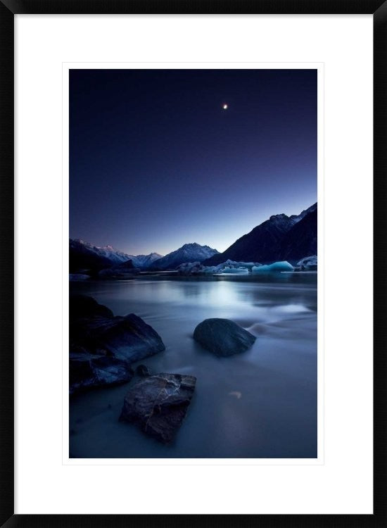 "Moonlight" Framed Digital Print by Yan Zhang, 22x30"