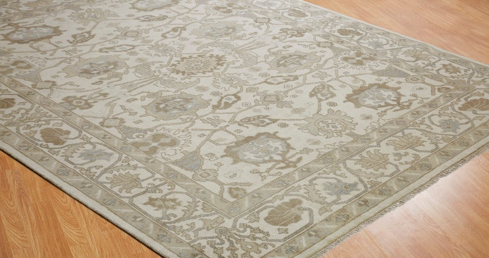 UMBRIA Hand Made Wool Area Rug, 10' X 14'