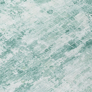 Machine Washable Indoor/Outdoor Chantille ACN1766 Aqua 2'3" x 7'6" Runner Rug