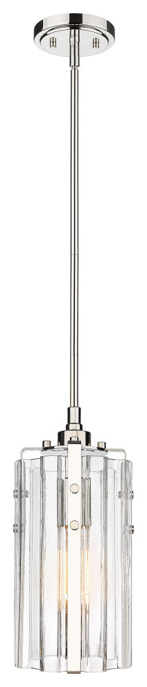Zlite 3036MP-PN 1-Light Mini Pendant, Clear