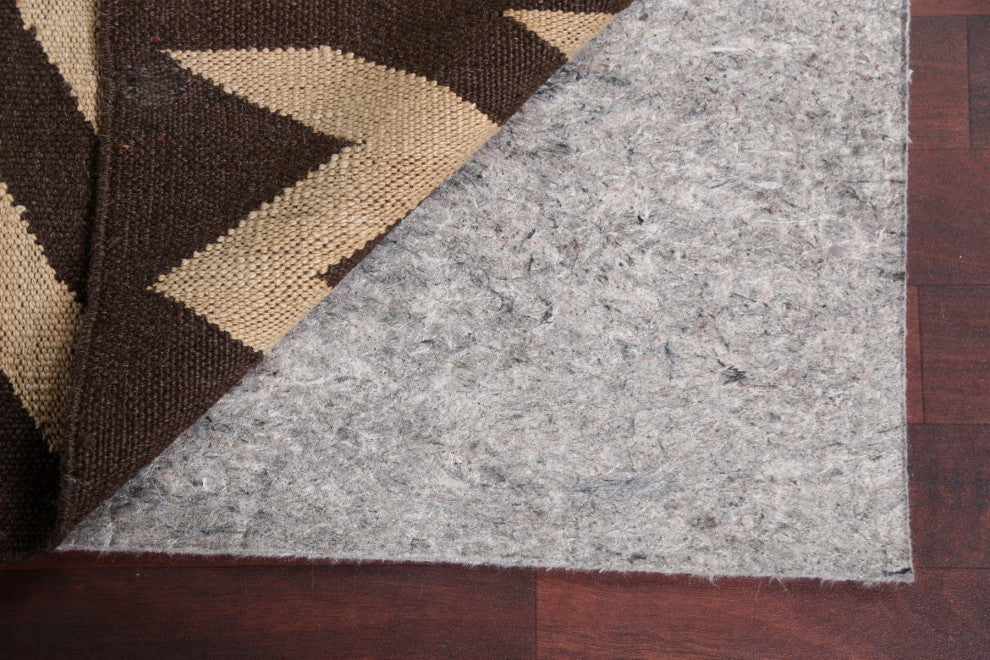 Chevron Style Kilim Natural Dye Oriental Wool Area Rug Flat-weave 5x7