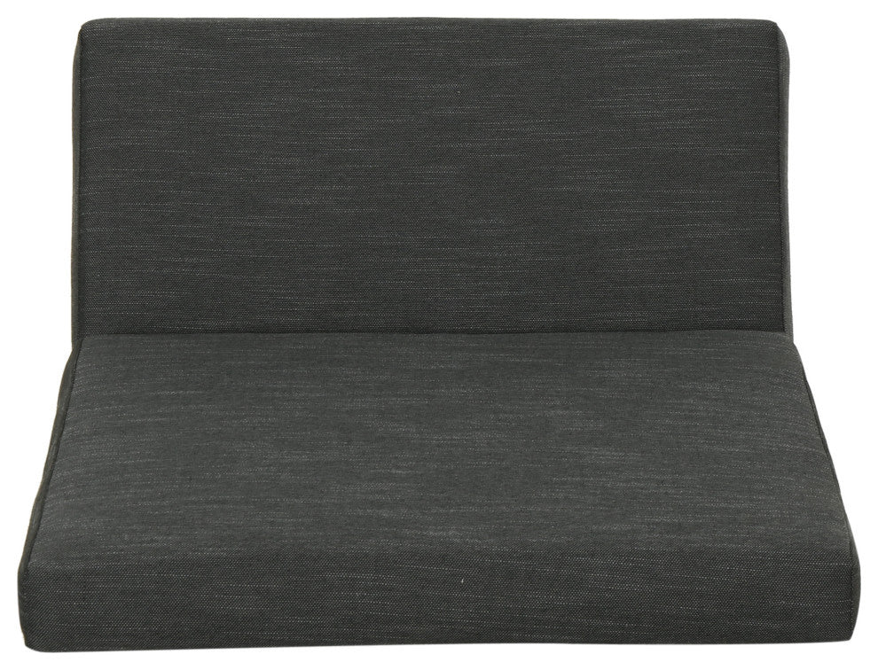 Natchez Club Chair Cushions, Dark Gray