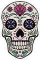 "Sugar Skull II" Digital Paper Print by Janelle Penner, 23"x32"