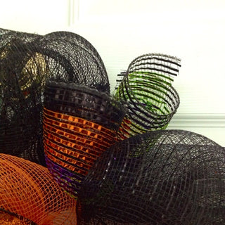 If The Shoe Fits Halloween Wreath Handmade Deco Mesh