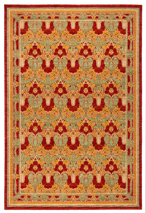 A&C Bungalow Tibetan Rug, 5'x7'