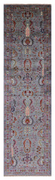 2' 8" X 9' 10" Runner Persian Tabriz Handmade Wool Rug - Q12585