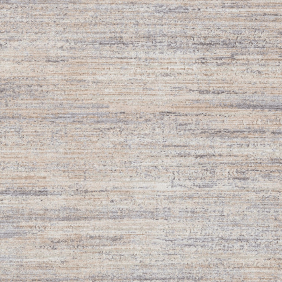 8' X 10' Gray Floral Area Rug