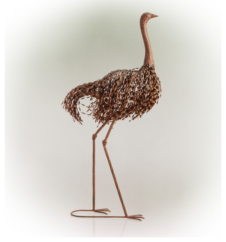 Peaking Ostrich Statue